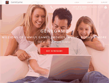 Tablet Screenshot of genxgame.com